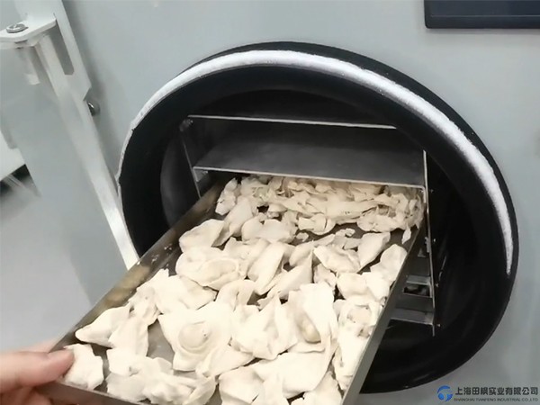 速食食品凍干：面條、餛飩真空冷凍干燥機(jī)