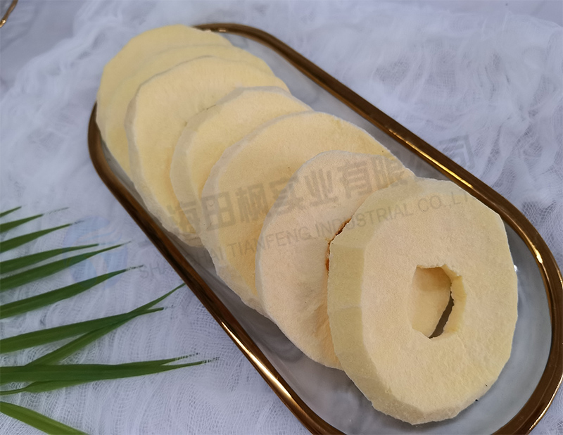蘋果凍干，食品真空冷凍干燥機(jī)應(yīng)用于蘋果凍干
